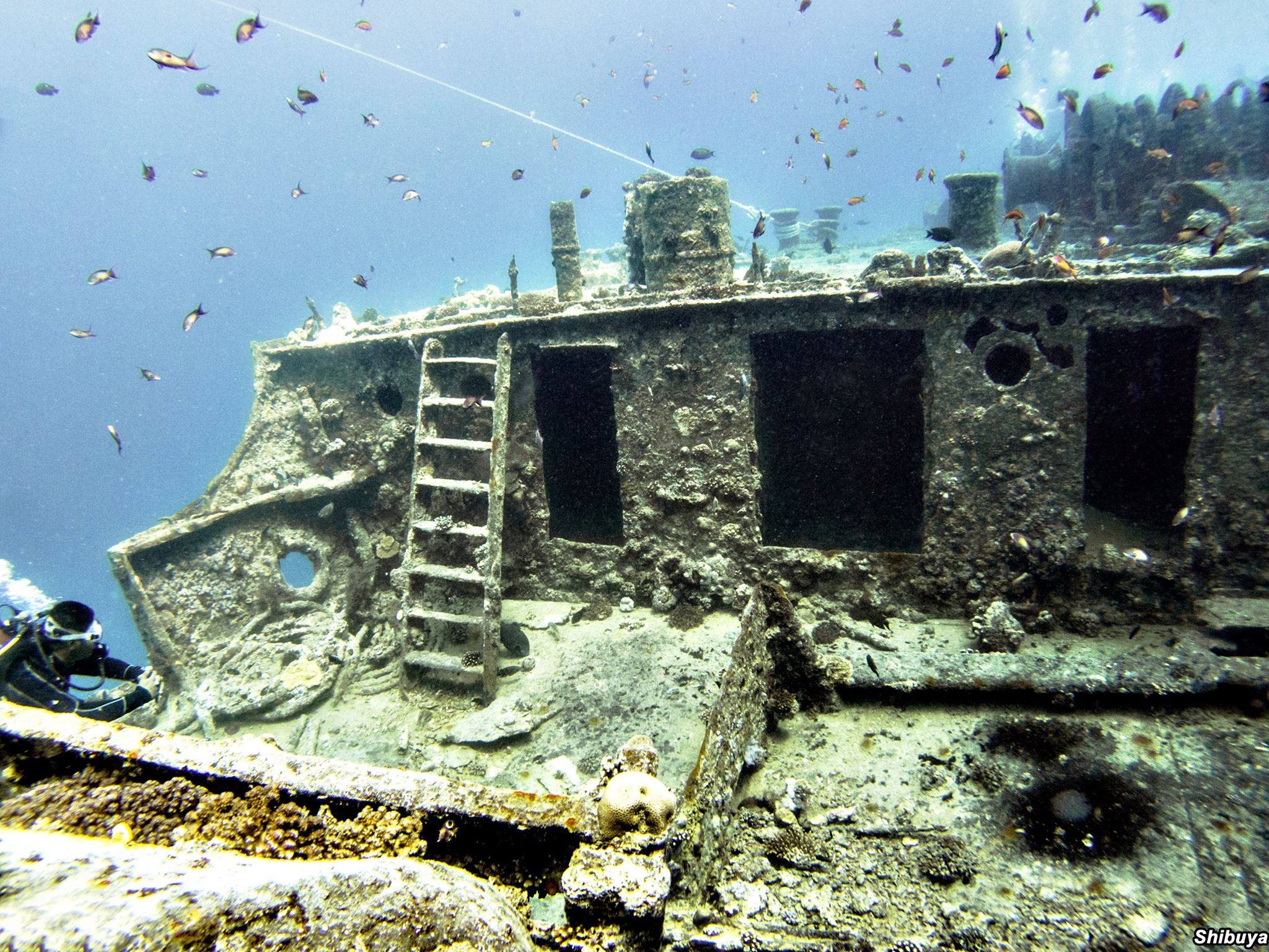 SS Thistlegorm на дне